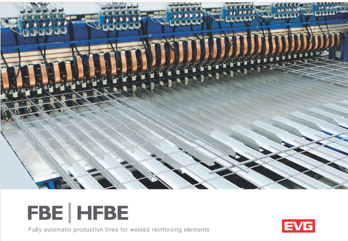 FBE / HFBE - Highly flexible welding lines for meshes for precast applications