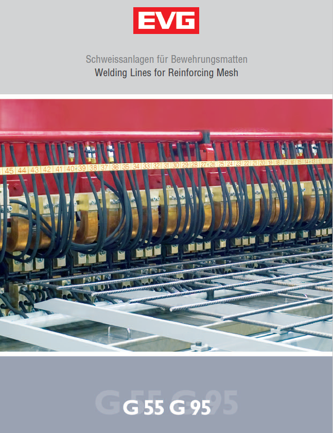 G55 / G95 - Welding line for the production of reinforcing mesh