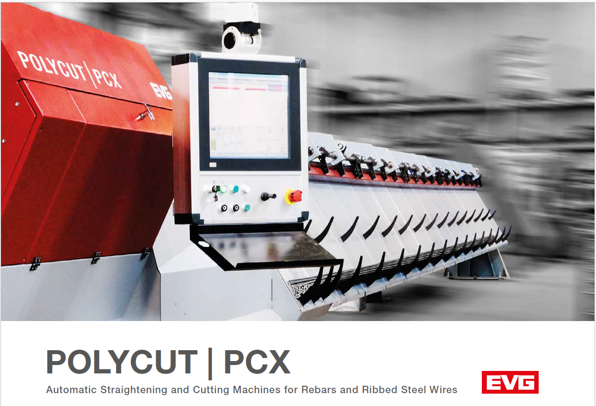 POLYCUT PCX - Automatic heavy-duty lines for the straightening and cutting of rebars from coils