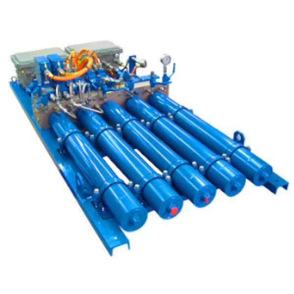 Special manifold for braking winches