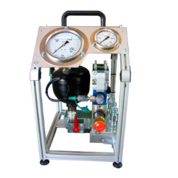 Portable system for safety valves test